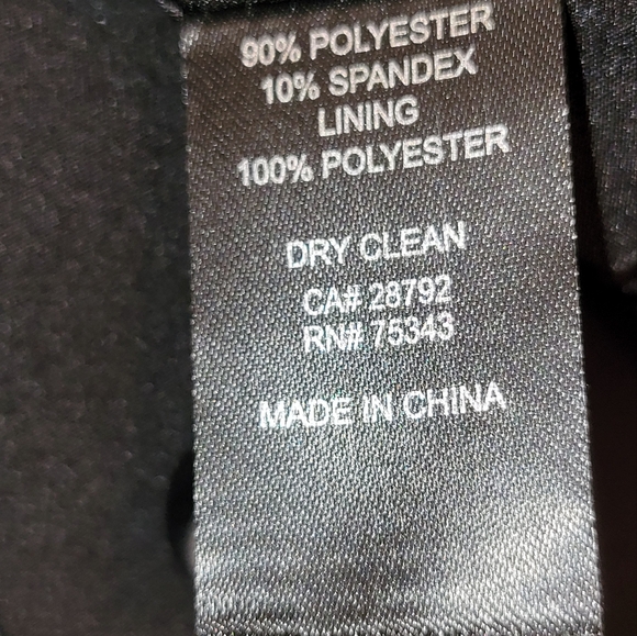 Rachel Zoe Women's Open Blazer Double Breasted,Black,Ruched Sleeves Size Medium - Picture 6 of 8